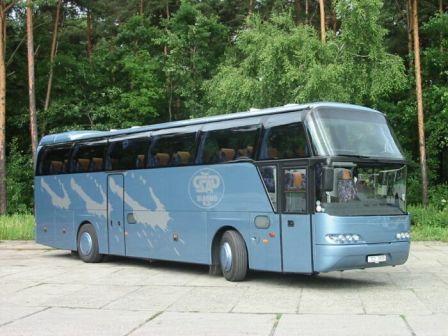 Autobusu parks Daugavpilī Neoplan