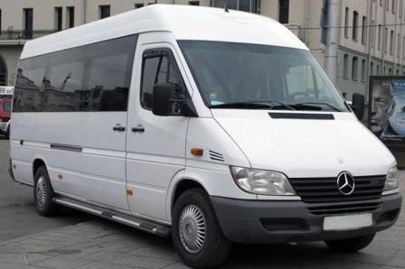 Mercedes Sprinter noma Daugavpilī 14 17 19 20 sēdvietas